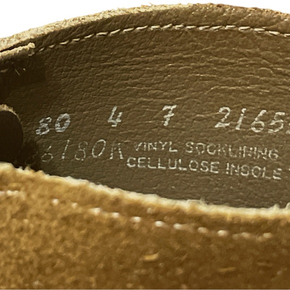 Vintage Desert Boot Tan Suede Chukka Crepe Rubber Sole Men’s Size 8 - Picture 10 of 12